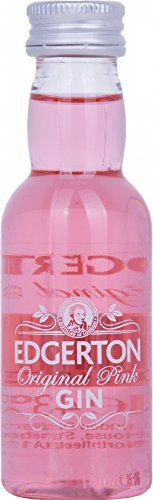 Edgerton Original Pink Gin Miniature - 5cl Single Bottle