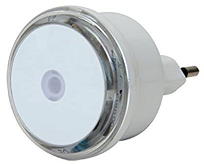 Electraline 58307 LED Night Light, Luce Notturna con Sensore Rilevatore Crepuscolare