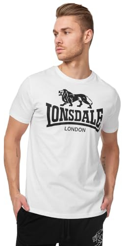 Lonsdale Logo T-Shirt Bianco XXL (UK XL)