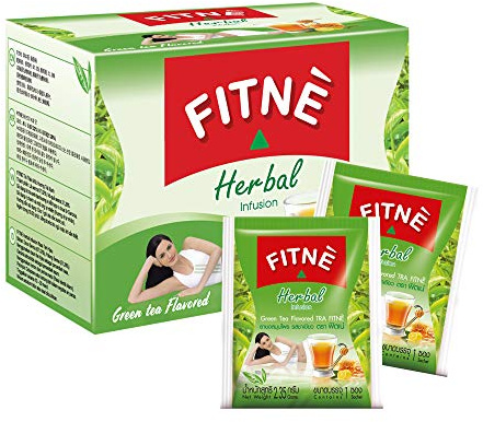 Fitne Tisane de Feuilles et Gousses de Séné avec Thé Vert et Garcinia atroviridis - 39,75 g (15 sachets)