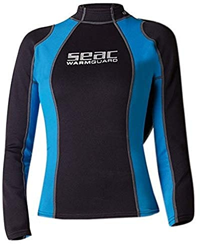 SEAC Warm Guard Long, Chaleco Protector térmico Manga Larga en Neopreno 0.5 mm, Mujer Talla