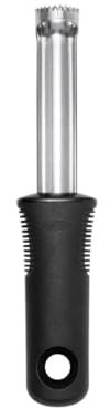 OXO Good Grips Apple Corer, stainless steel, Silver/Black, 1 EA