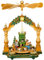 Hubrig-Volkskunst Pyramiden Großmutters Weihnachtsstube 35 x 25 cm