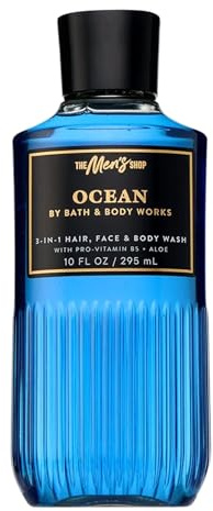 Bath & Body Works 3-in-1 Wash for Men, Ocean, 10 fl oz, 1 Pack