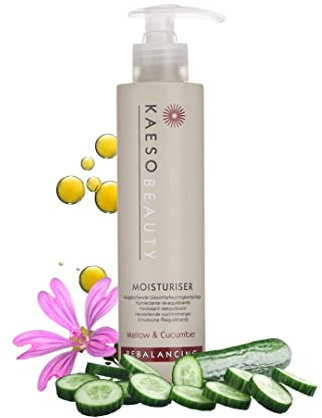 Kaeso Rebalancing Facial Moisturiser 195ml – Lightweight Hydrating Face Cream for Oily & Combination Skin – Balances Oil & Moisture – Professional Skincare