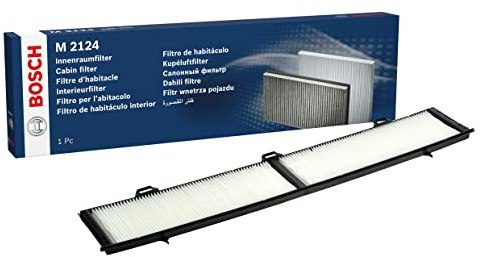 Bosch M2124 Filtro de Habitáculo Estándar - Filtro de Repuesto - Eficaz Contra Polen y Polvo, para un Aire más Limpio en el Vehículo