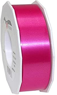 C.E. PATTBERG Geschenkband magenta, 91 Meter Ringelband 25 mm zum Basteln, Dekorieren & Verpacken von Geschenken zu jedem Anlass