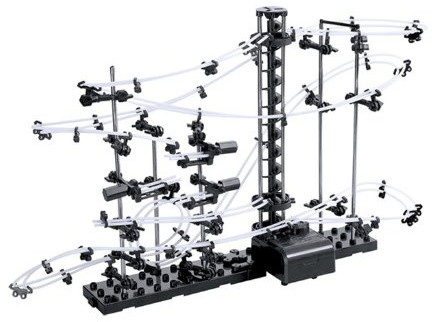 Goods & Gadgets GmbH Spacerail Kugelbahn Space Rail Murmelbahn Spacewarp Spacepark (Level 2; 10 Meter)