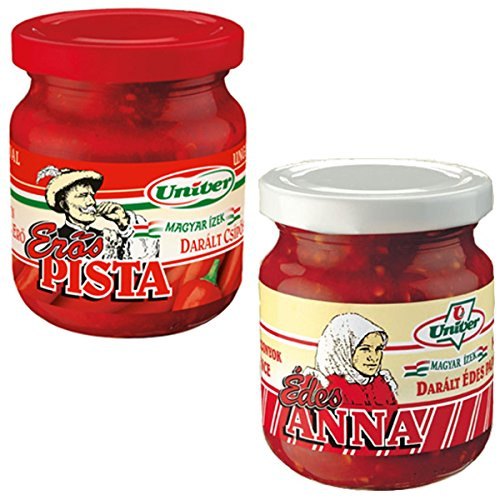Paprikapasta dubbelpaket 400 g 1 x vass Erös pista 200 g 1 x mild Edes Anna 200 g