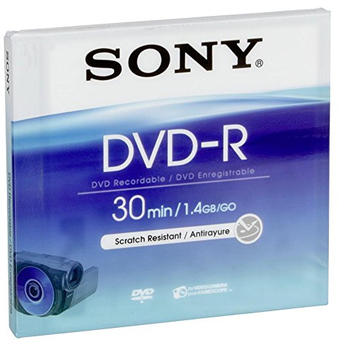 Sony DMR30 DVD-R Media for Sony DVD Camcorders