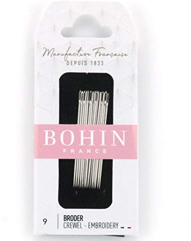 Bohin 00721 Aiguilles à broder numéro 09