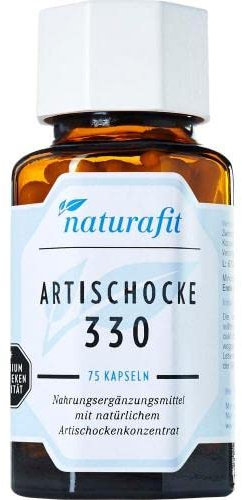 Naturafit Artischocke 330 Kapseln 75 St