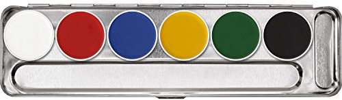 Aquacolor-Schminkkasten 6 Farben