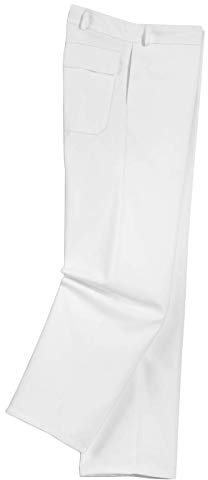 Uvex Whitewear Herren-Bundhose 89321 - Weiße Arbeitshose mit Vielen Taschen - Perfekt für Lackierer, Maler und Tapezierer - Arbeitsbundhose aus 65% Baumwolle für Männer - Weiß - Größe 56