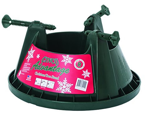 Cinco Advantage 8 Tree Stand for Trees Up To 8 Feet (2.5 Meters) Tall, Dark Green