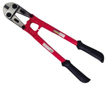 Heavy Duty 18 Carbon Steel Bolt Cutters - Wire Cable Cutter, Croppers, DIY Hand Tool Multi Purpose, Household Workshop Use, Strong & Durable | 18 Inch
