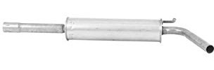 WALKER 71341 Silencieux intermédiaire sans pièces de montage