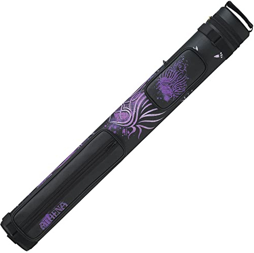 Athena Cue Cases ATCH02 Black/Purple 2B/2S Case