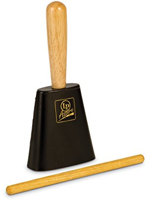 LP Aspire EZ-Grip - Cencerro, color negro, 3 1/2