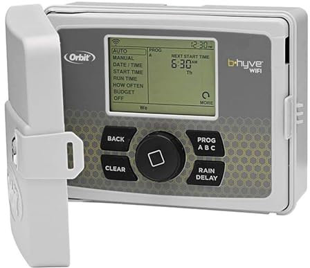 Orbit 57946 B-hyve - Controller Intelligente per Interni ed Esterni, 6 stazioni WiFi