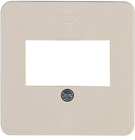 Kopp 345901189 Europa Abdeckung für TAE-Telefon-Anschlussdose