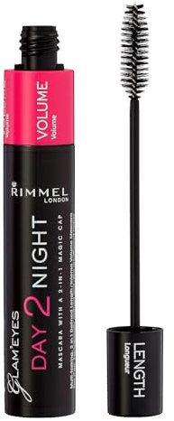 Rimmel Glam Eyes Day to Night Mascara, Black, 9.5 ml