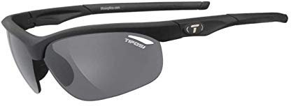 TIFOSI Unisex Adult Veloce Interchangeable Lens Sunglasses - Matt Black, One Size