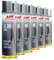 APP U 200 UBS SPRAY 6 X 500 ml Überlackierbar Unterbodenschutz grau 050205/6