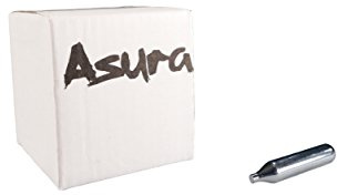 Asura 12g 12 Gram CO2 Gas Cartridges for Airsoft BB Paintball Guns - Pack of 15