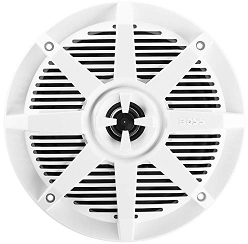 BOSS Audio Systems MR62W 200 Watt Per Pair, 6.5 Inch, Full Range, 2 Way Weatherproof Marine Speakers Sold in Pairs