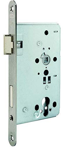 BKS Cerradura de embutir para puerta de habitación PZ 20/60/72/8mm DIN L VA rd Kl 3