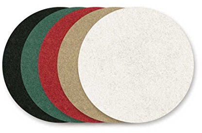 RETOL Normalpads, 375 mm, grün, f. Einscheibenmaschinen, Polyester (10 Stk.)