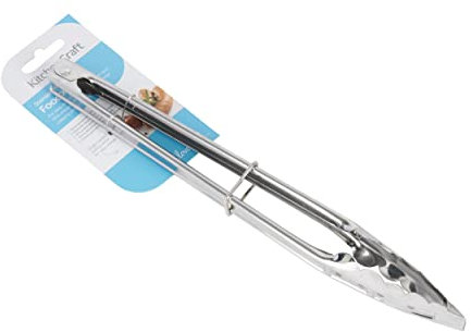 KitchenCraft Pinza da Cucina di Medie Dimensioni in Acciaio Inox, 30 cm