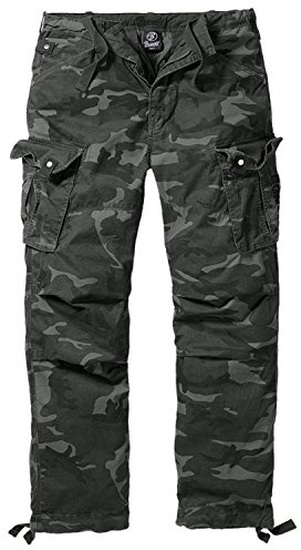Brandit - Pantalón - cargo - Básico - para hombre Darkcamo 54