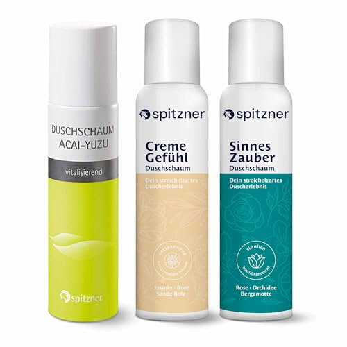 Spitzner Wohlfühlen Duschschaum Set (3 x 150ml)