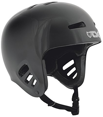TSG Helm Dawn Solid Color Halbschalenhelm, Black, L/XL
