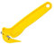 Pacific Handy Cutter® Sicherheitsmesser DFC-364, gelbes Cuttermesser mit Klebebandritzer und praktischer Öse
