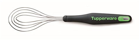 TUPPERWARE Griffbereit Tellerbesen schwarz-grün D165 Schneebesen TOP-Tellerbesen 9550