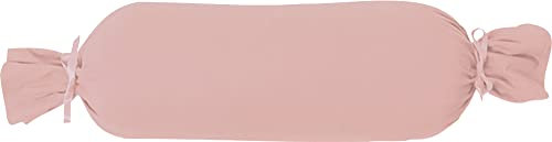 Estella Nackenrollenbezug Mako-Feinjersey rosa Größe 40x15 cm Ø