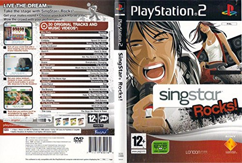 SingStar Rocks! - Solus (PS2)