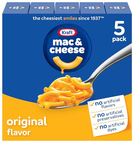 Kraft Mac & Cheese 7.25 Oz, 5 Ct