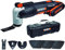 WORX WX678 Akku Multifunktionswerkzeug 20V – Multifunktionsgerät zum Schneiden, Polieren, Sägen uvm. – Inkl. Li-Ion Akku, Ladegerät, 39 teiliges Zubehör-Set & Werkzeugkoffer