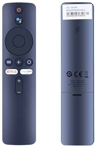 GOUYESHO XMRM-006 Télécommande vocale de Rechange pour Xiaomi MI Box MI TV MDZ-22-AB MDZ-24-AA TV Box