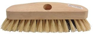 Cepillo para fregar – Madera con cerdas Tampico – Cepillo de fregar – Ideal para limpiar el balcón, la terraza, el jardín, el interior y el exterior – 23 cm – 711