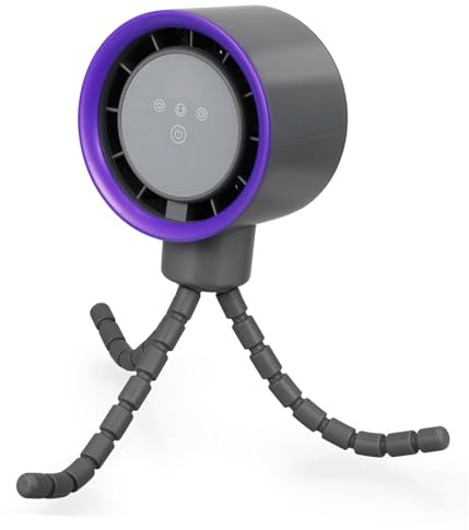 LIFKOME Ventilador Portátil para Cochecito con Trípode Flexible Motor Silencioso Ventilador de Escritorio para Actividades al Aire y Cochecito