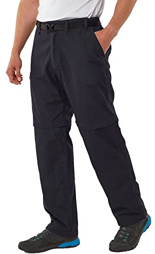 Craghoppers Homme Kiwi Pantalon Convertible Hiking Pants, Marine Foncé, 44 EU