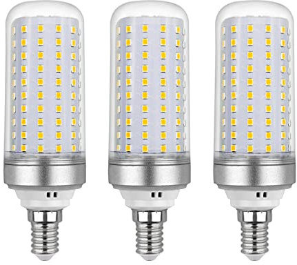 Lampadina LED E14 Mais 20W, 2200LM Bianco Neutro 4000K, AC175-265V, Non Dimmerabile, 200W Lampadine a Incandescenza Equivalenti, E14 Mais per Lampadari, Plafoniere, Lampade da tavolo, Confezione da 3