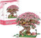 Tirff Sakura Arbre Maison Construire Bloc, 2008 Pièces Ensemble de Construction Cabane dans Les Arbres, Sakura Botanical Collection Building Set pour Adultes, Not Compatible with Lgo