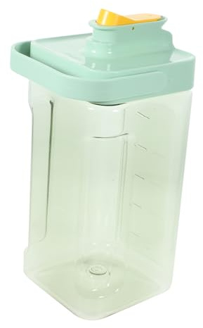 HOMOBABE Dispensador De Bebidas Reutilizable Para Nevera Con Grifo Jarra Grande De Agua Fría y Jugo Contenedor De Pp Seguro Para Fiesta Hogar y Restaurante Para Dispensar Leche y Té