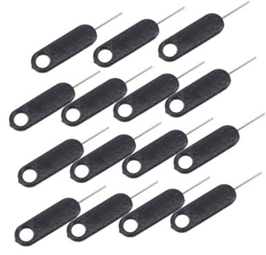 HOMOBABE 15 Piezas Pin De Extracción De Tarjeta Extractores Útiles para Sim De Teléfono Herramienta De Pasador De Expulsión Agujas para Bandeja Sim Quitando Agujas De Extracción De Tarjeta